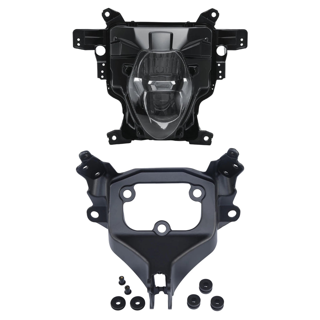 Front Headlight Assembly & Fairing Stay Bracket for Suzuki GSXR1000 (2017–2025)