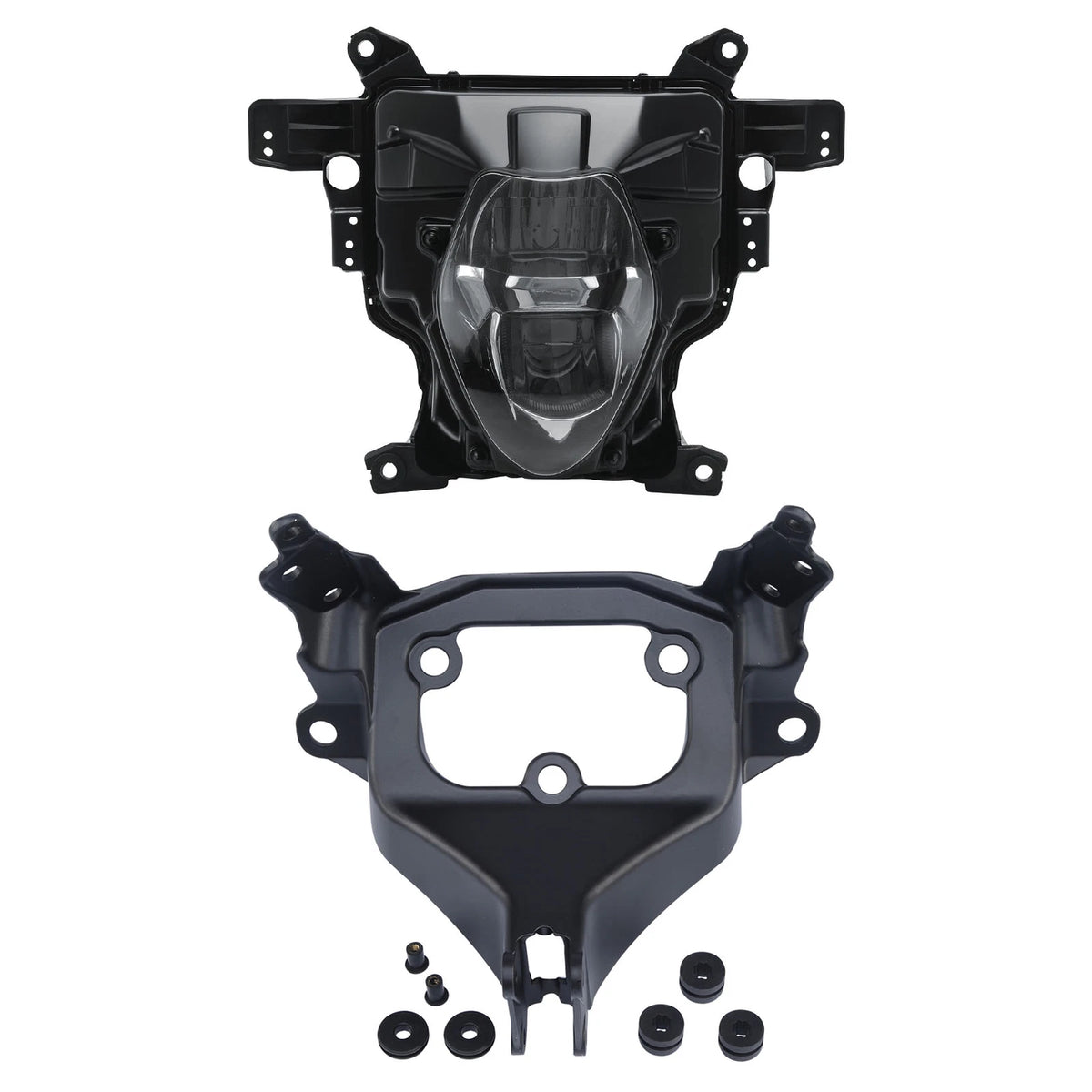 Front Headlight Assembly & Fairing Stay Bracket for Suzuki GSXR1000 (2017–2025)