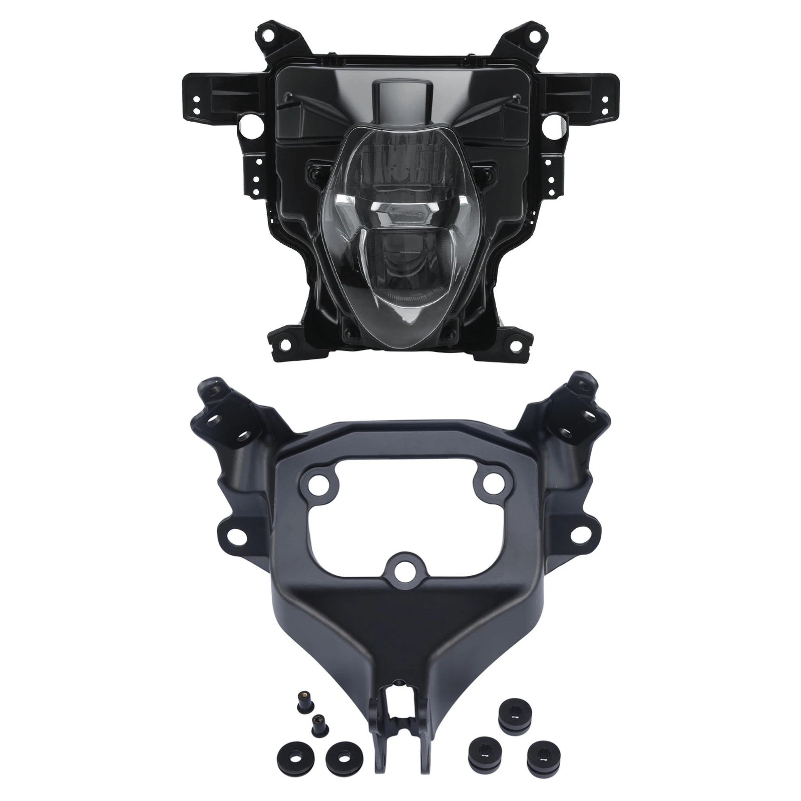Front Headlight Assembly & Fairing Stay Bracket for Suzuki GSXR1000 (2017–2025)