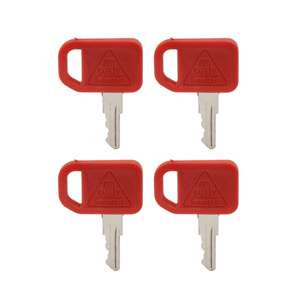 4PCS Ignition Key for John Deere 322 330 332 655 756 830 4200 4300