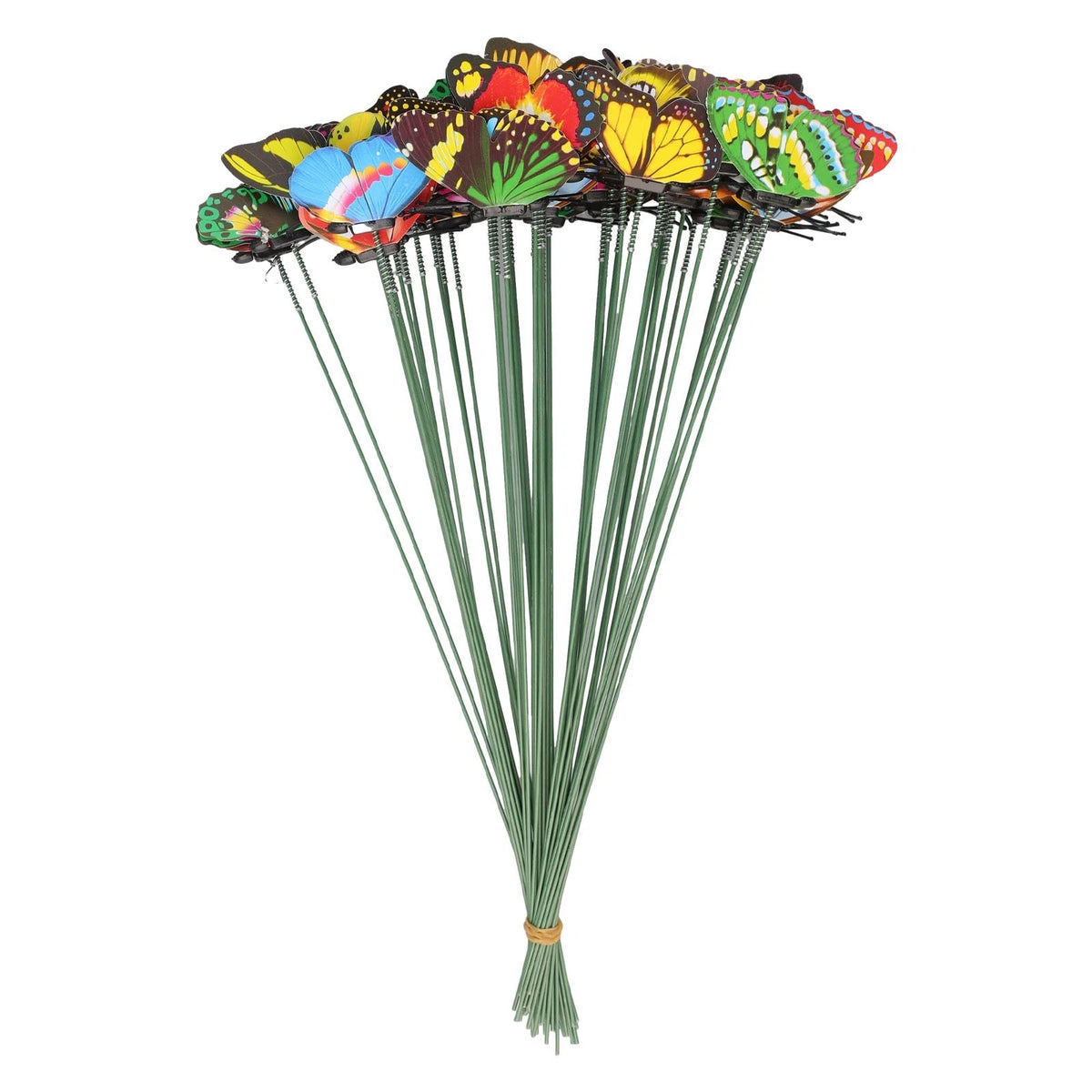 50PCS Wedding Butterfly Stakes for Garden Decor