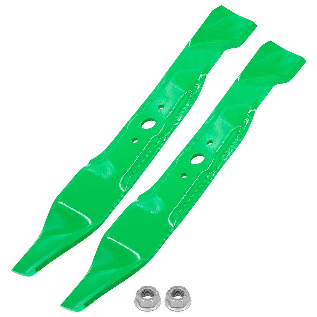 38 Inch Deck Blades with Nuts Replacement for Cub Cadet MTD (2000–2020)