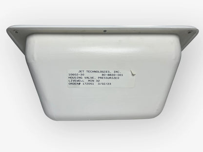 Valve Housing Livewell for Jet Tech (9 1/2in x 9 1/2in)