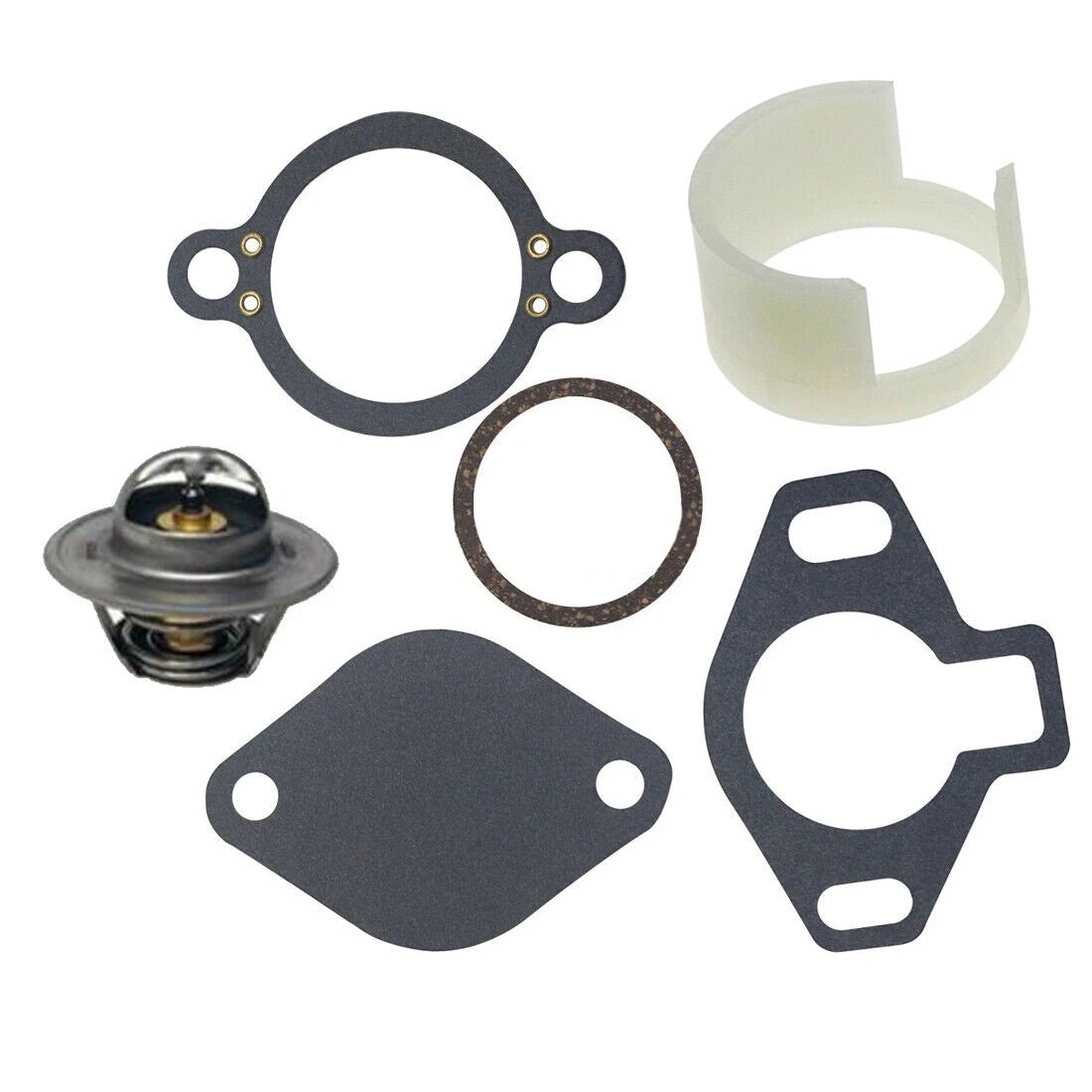 160° Thermostat Kit for Mercruiser 4.3/5.0/5.7/7.4/8.2L (807252Q5, 18-3647)