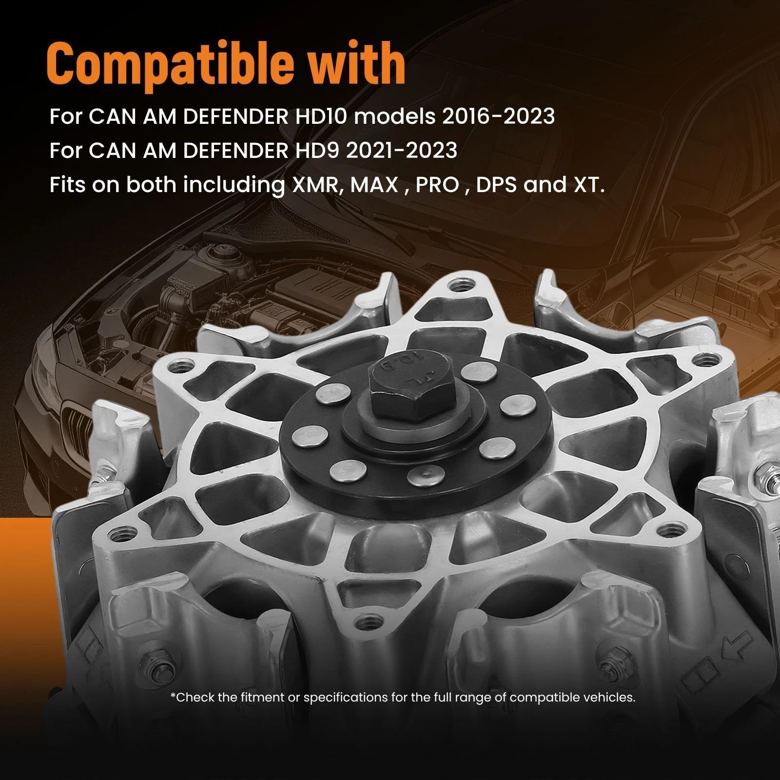 Primary Driven Clutch + Puller for Can-Am Defender HD9 HD10 (2016–2023) 420280605