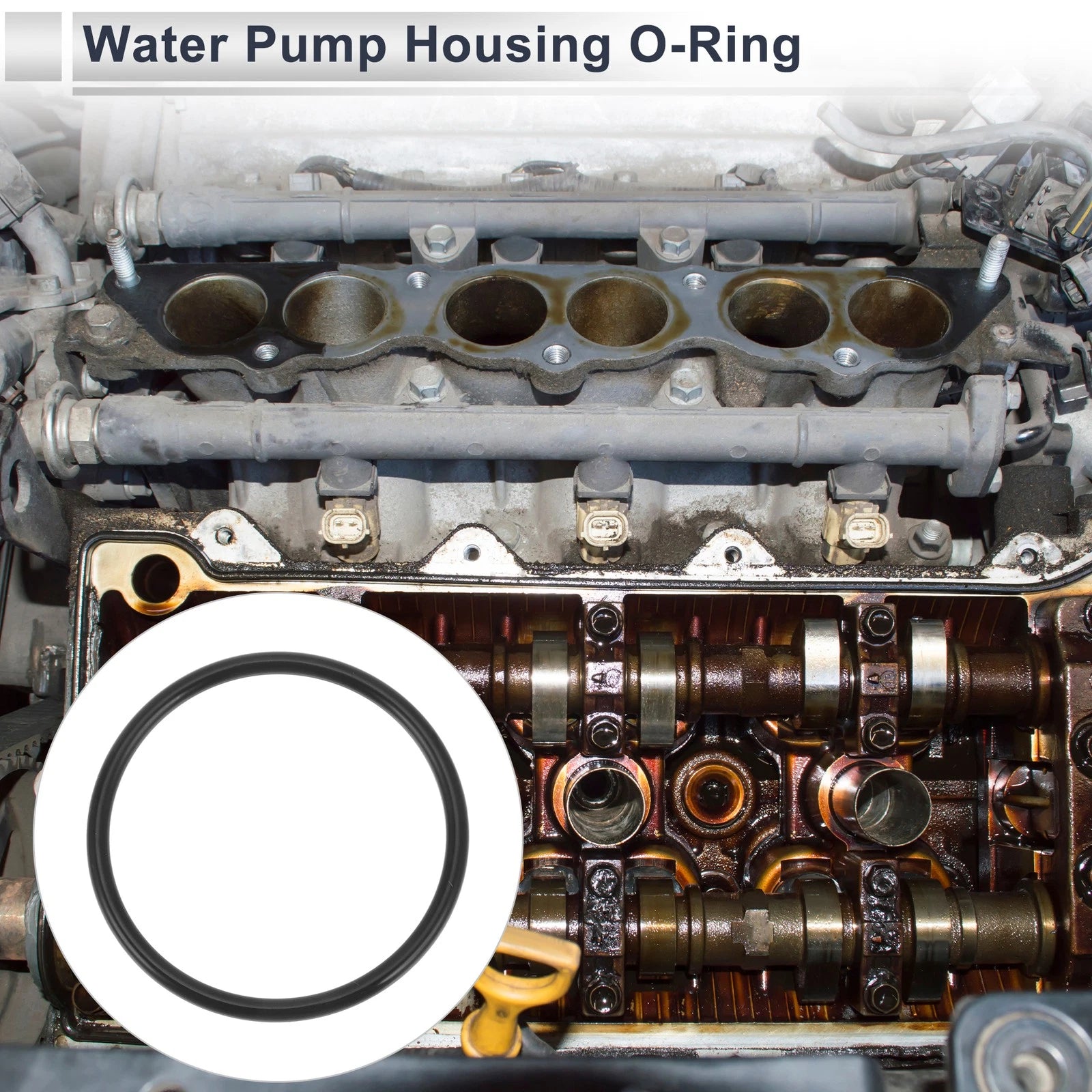 Water Pump Housing O-Ring Replacement for Honda Civic (2015–2020) Rubber