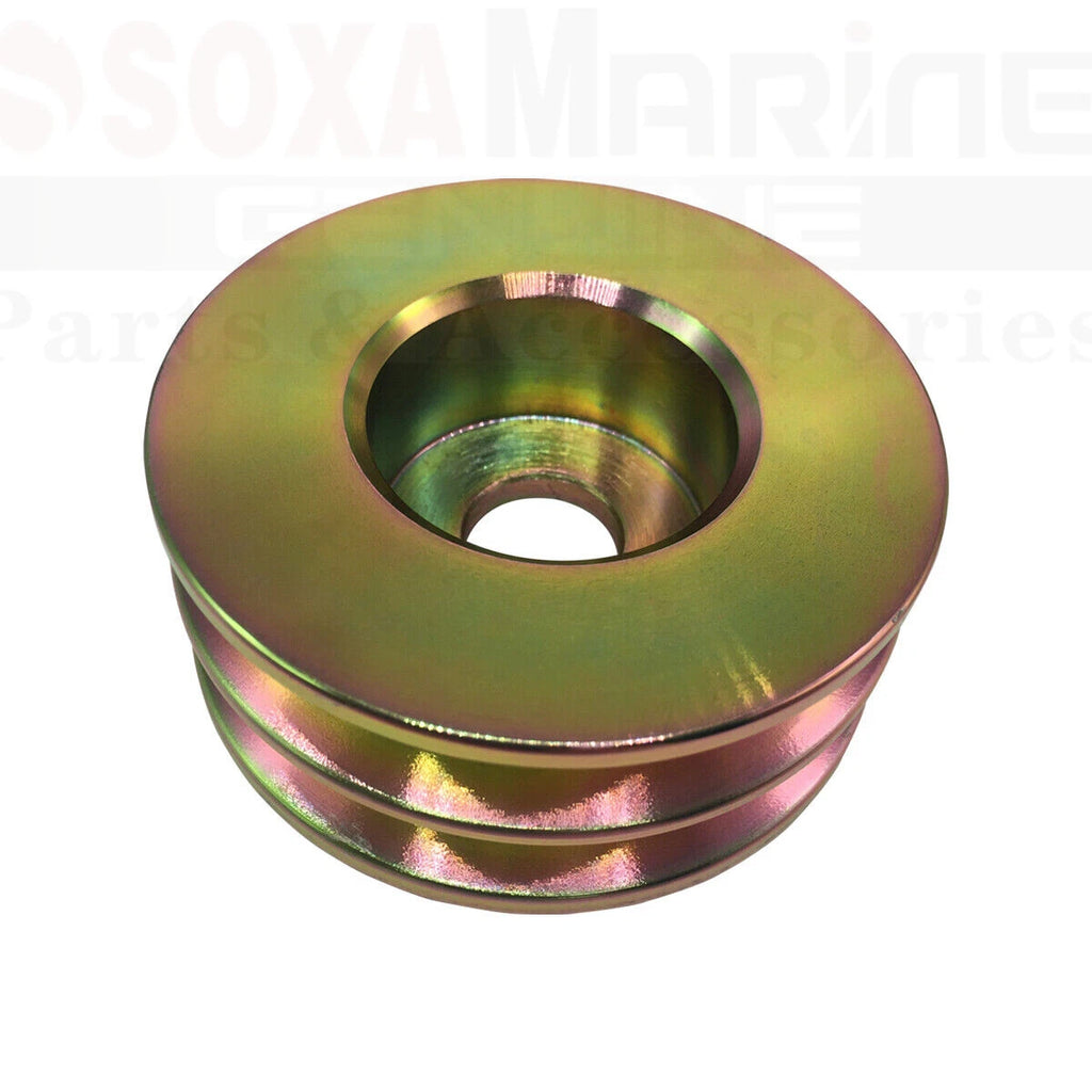841812 Double Belt Alternator Pulley for Volvo Penta (Rhone Valeo RM 5944 RM 5943)