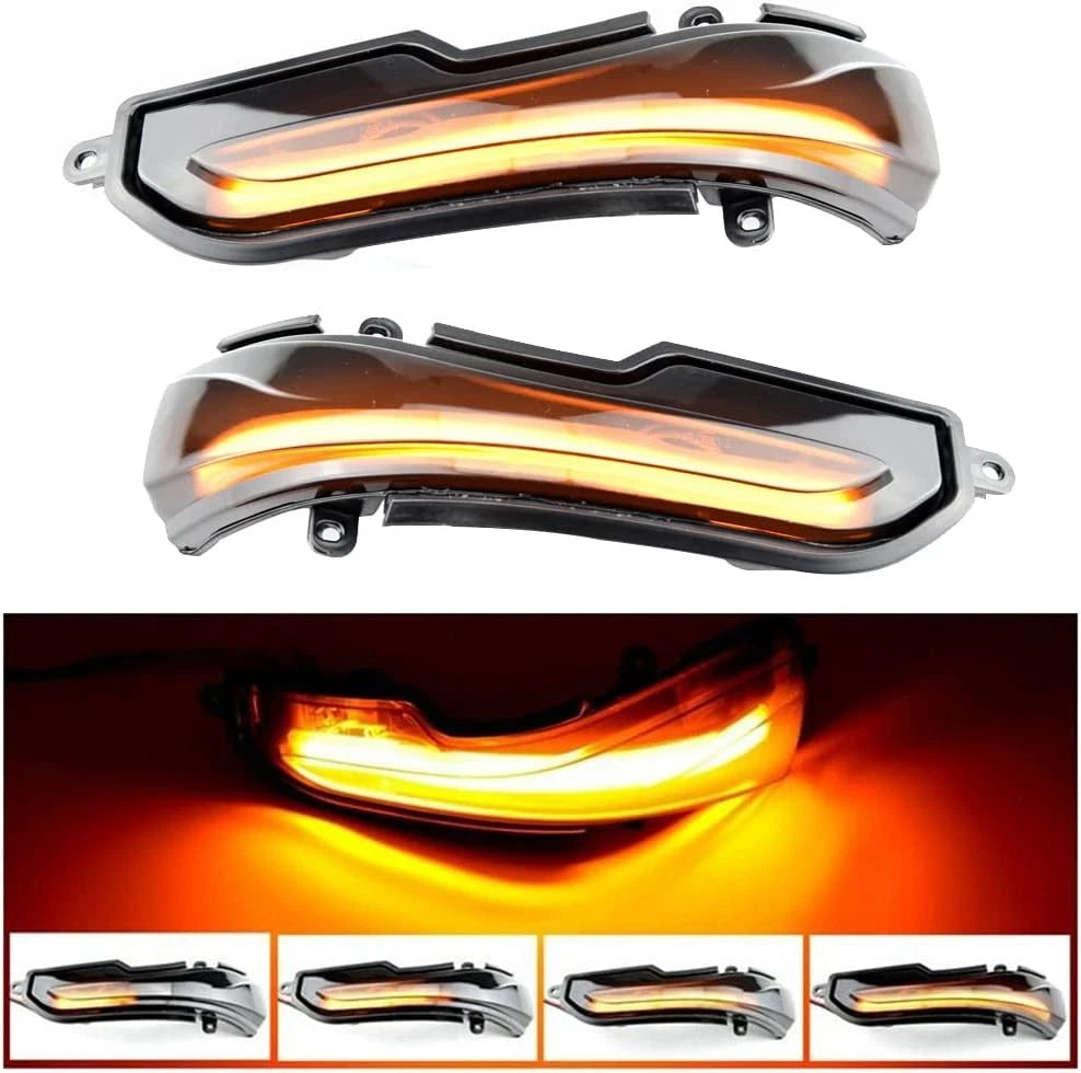 Side Mirror Turn Signal Light Smoke Sequential LED for Infiniti Q50 QX50 (2016–2018)