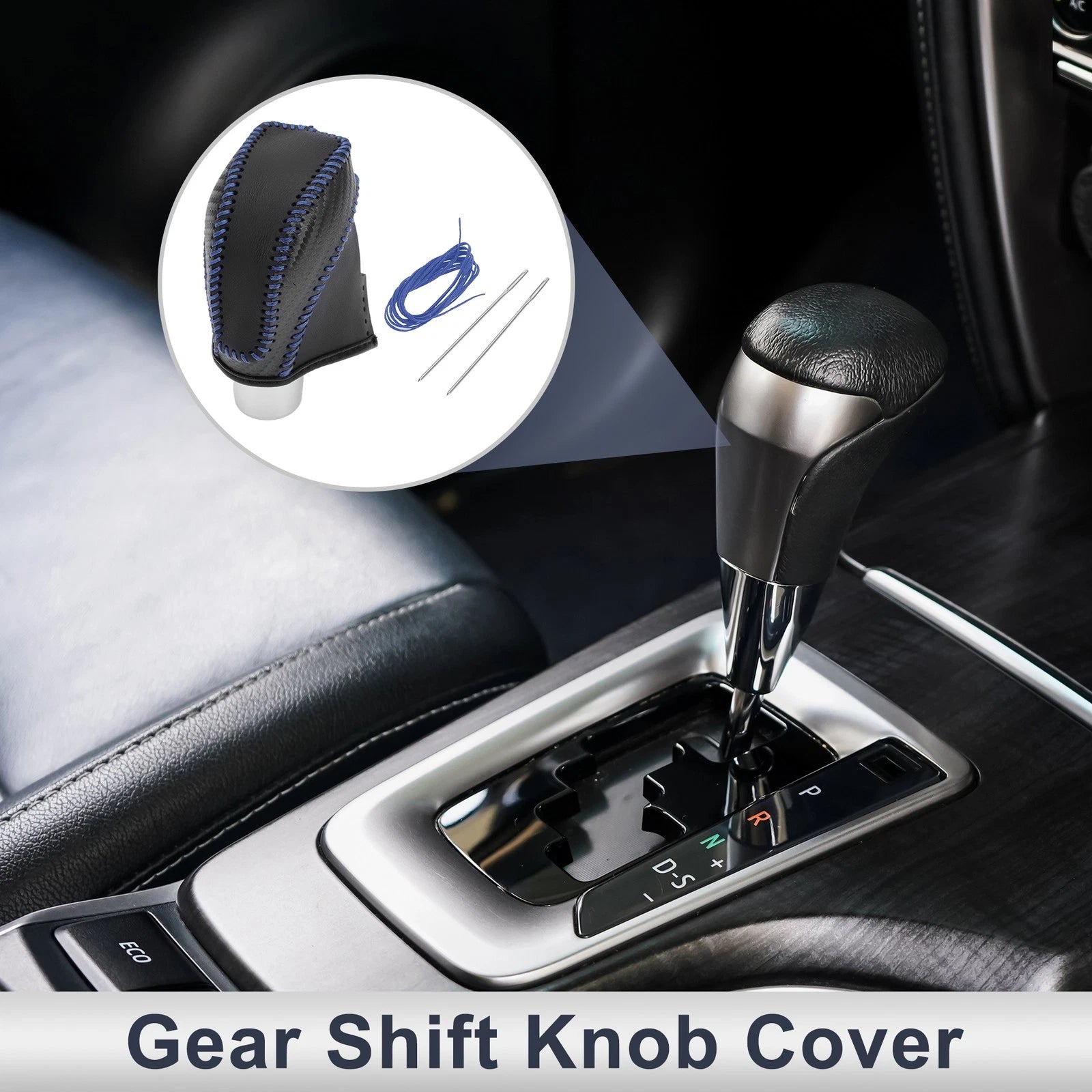Gear Shift Knob Cover Replacement for Subaru Impreza (2017–2023) Black