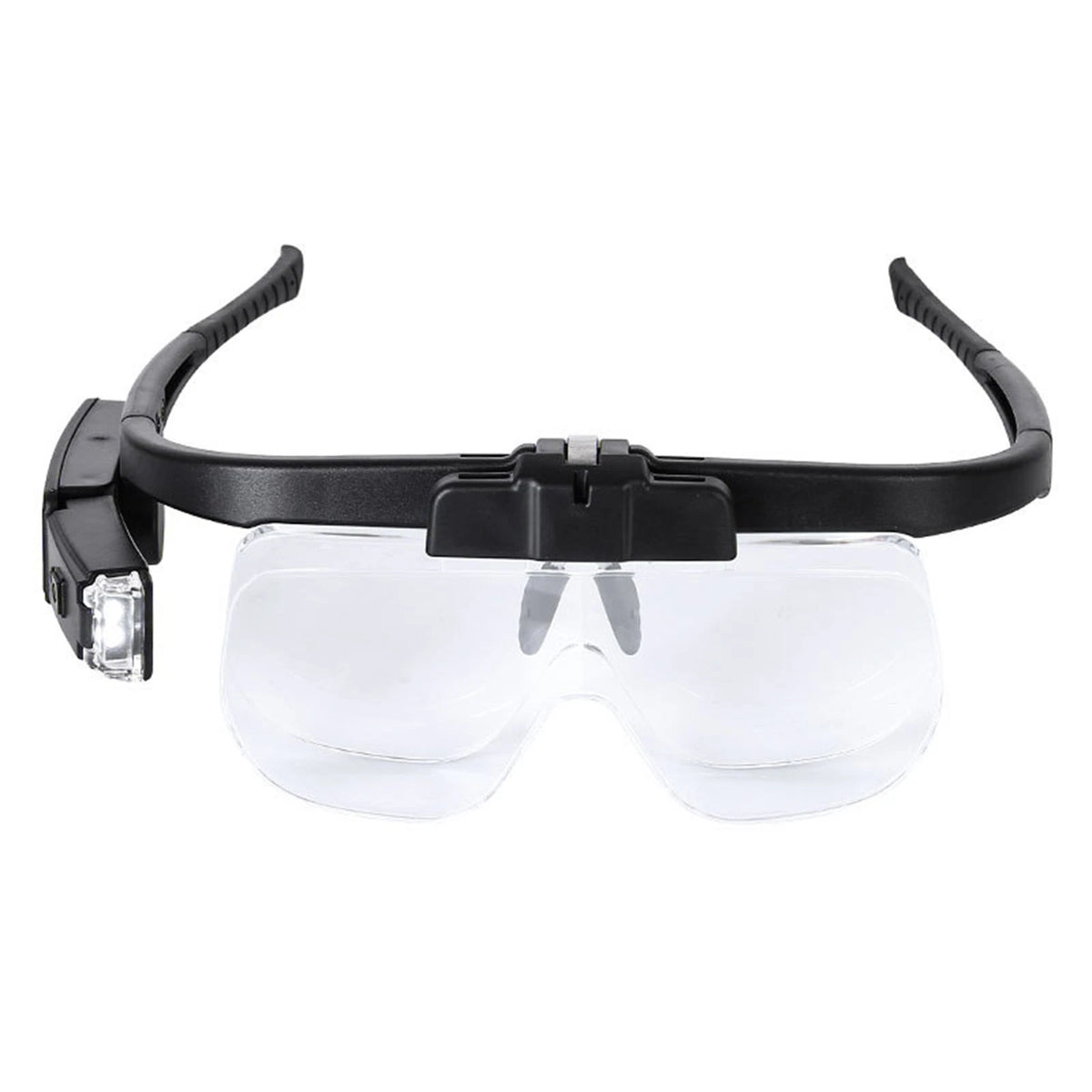 Rechargeable LED Magnifying Glass with Adjustable Lens for