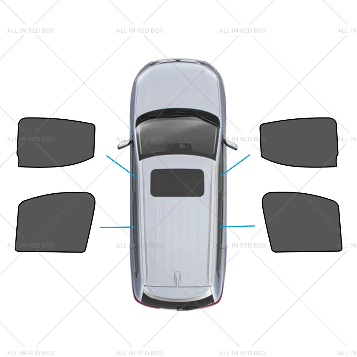 Magnetic Sun Blind Mesh for LDV T60 Ute (2017–2024) UVA & UVB Protection