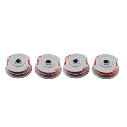 Set of 4 Trimmer Spool & Line 1.5mm 36ft for Flymo FLY021