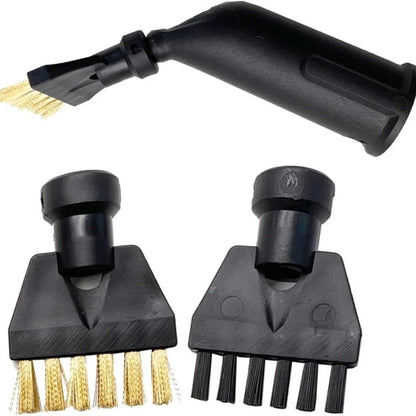 Set of 4 Steam Cleaner Brushes for Karcher SC Series (No Year Range)