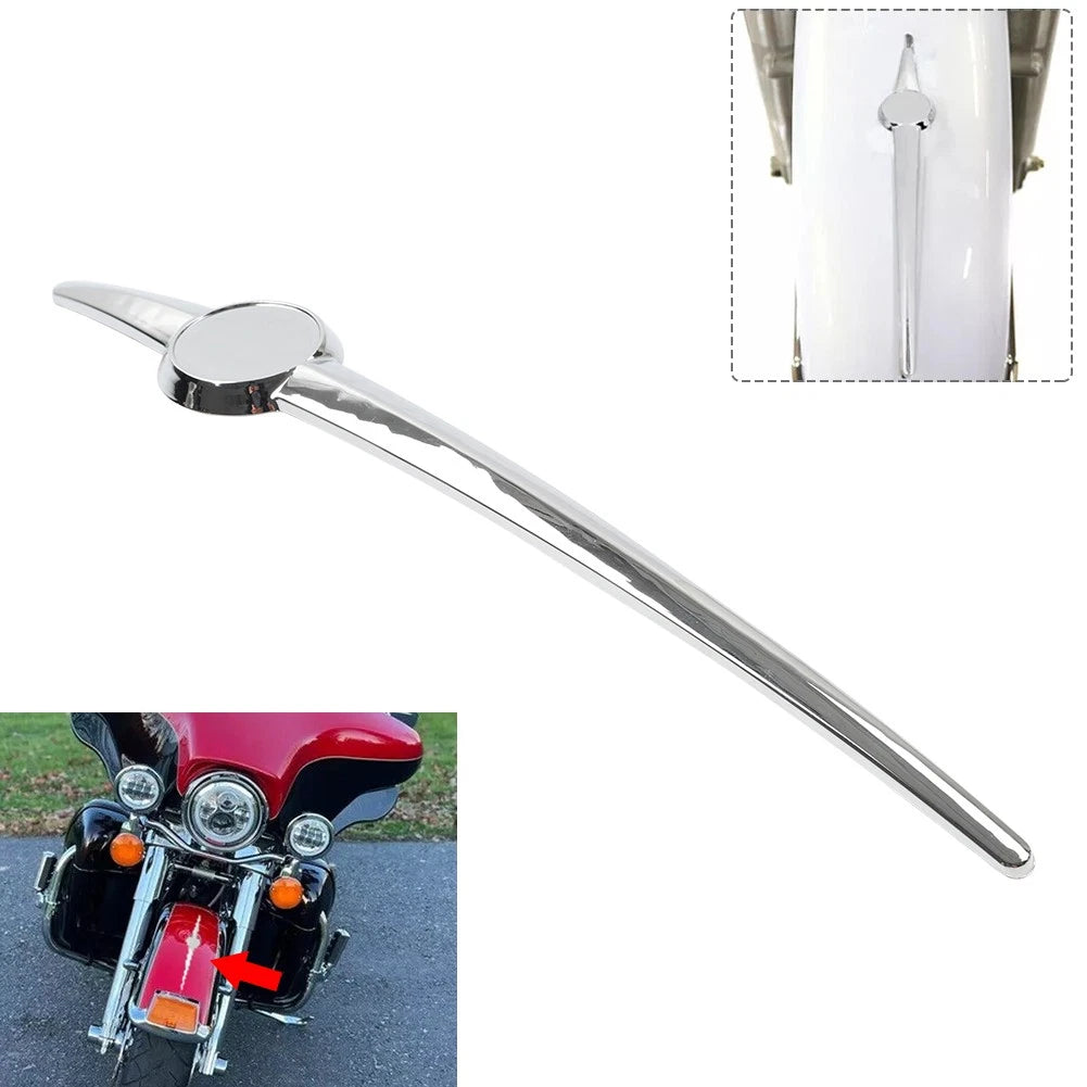 Chrome Front Mudguard Trim Spear for Harley Electra Glide (2000–2023)