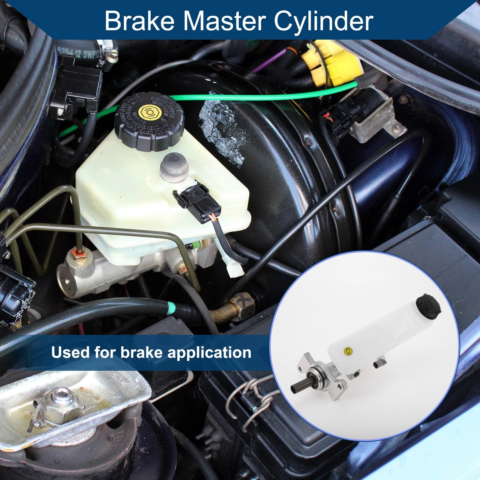 Brake Master Cylinder with Reservoir Replacement for Toyota Corolla (2000–2008)