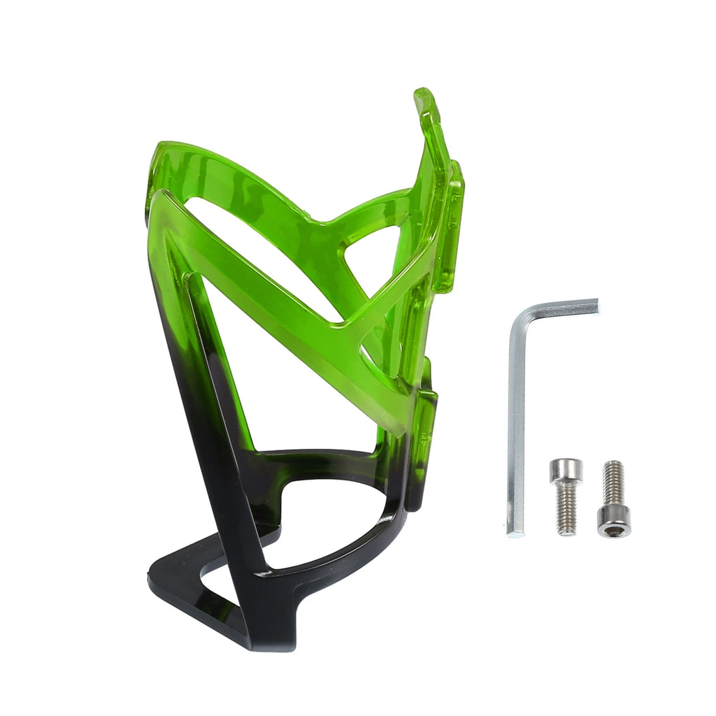 Water Bottle Cage Holder Kit with Screws for Bicycle Black Green (2008–2015)