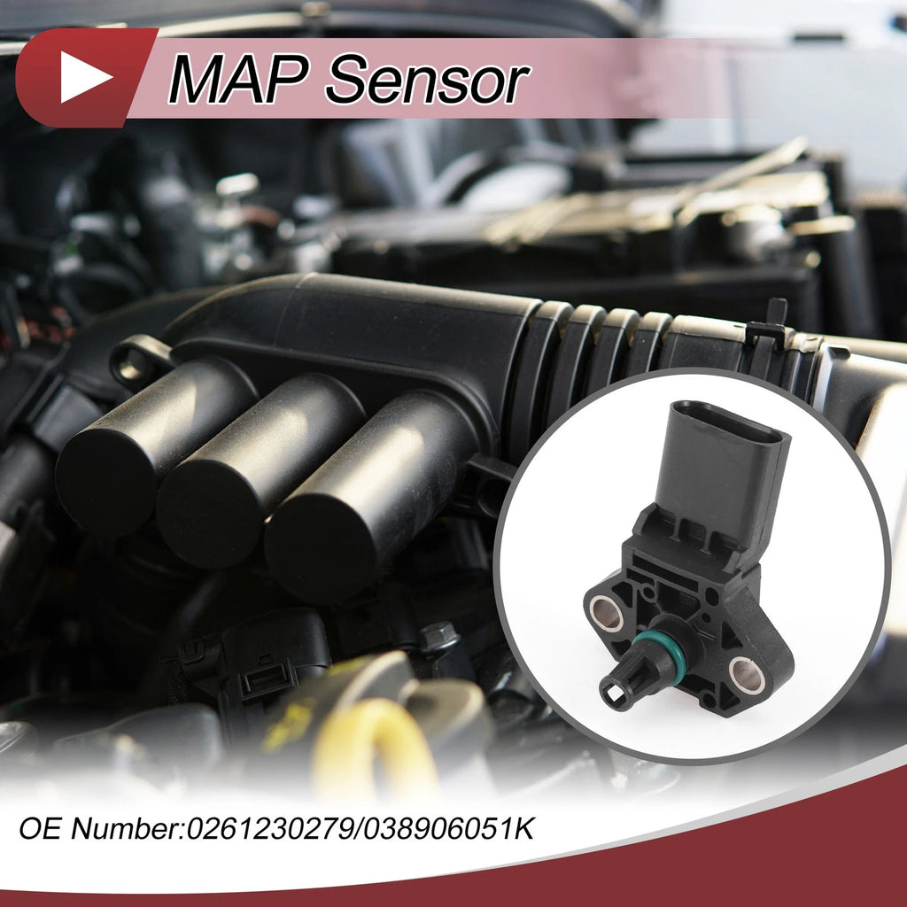 MAP Sensor No.0261230279 for Audi TT 2.0 TFSI (2010–2014)