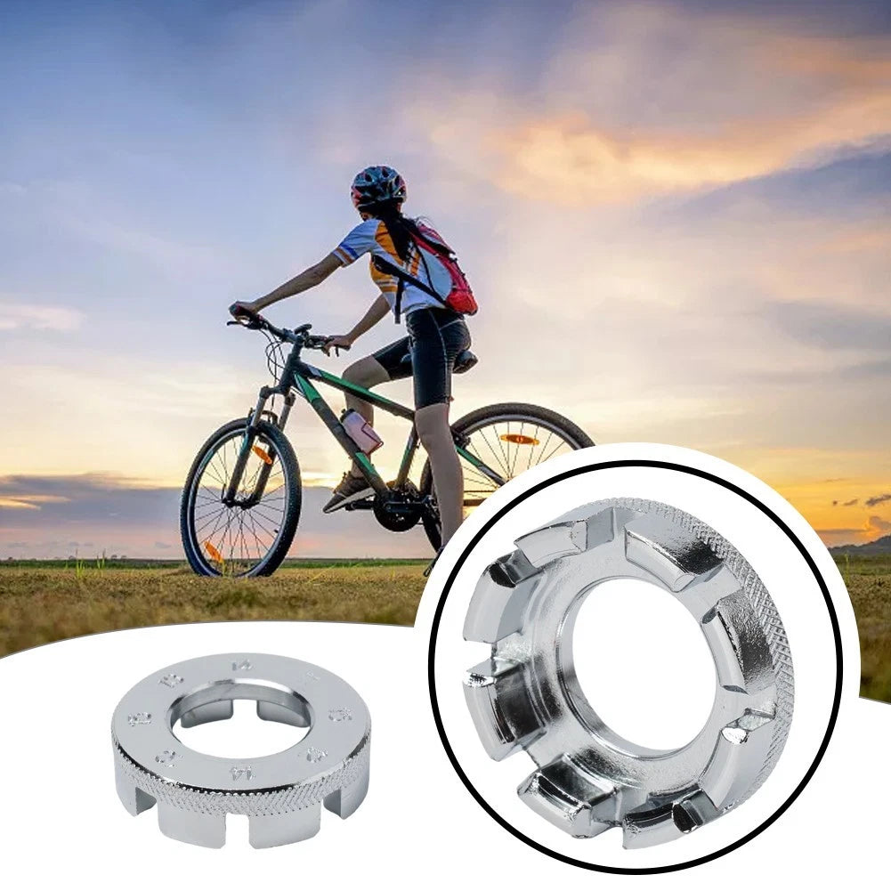 8 Way Spoke Wrench for Bicycle Wheel Rim Nipple Adjuster (Universal)