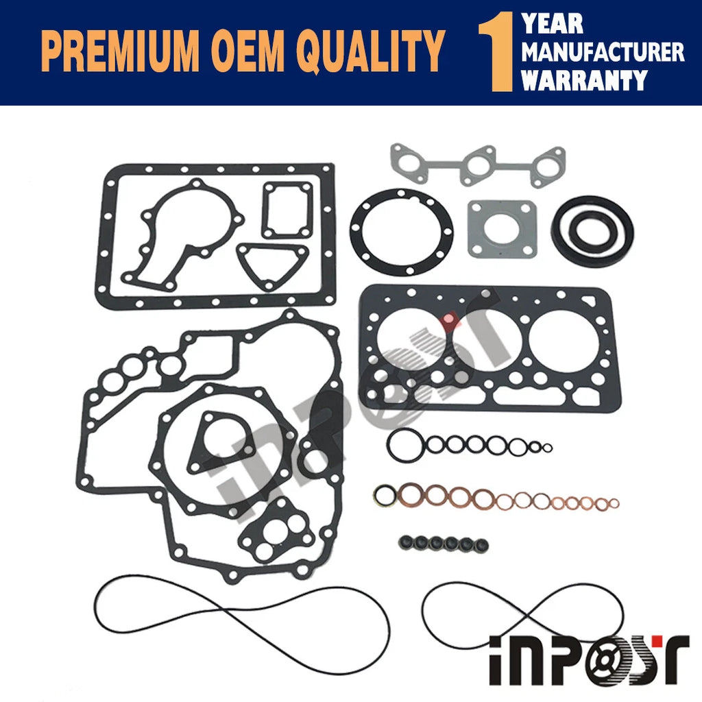 Complete Engine Full Gasket Set for Kubota D662