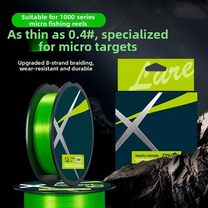 8-Strand PE Fishing Line 100m for Heavy Duty Use