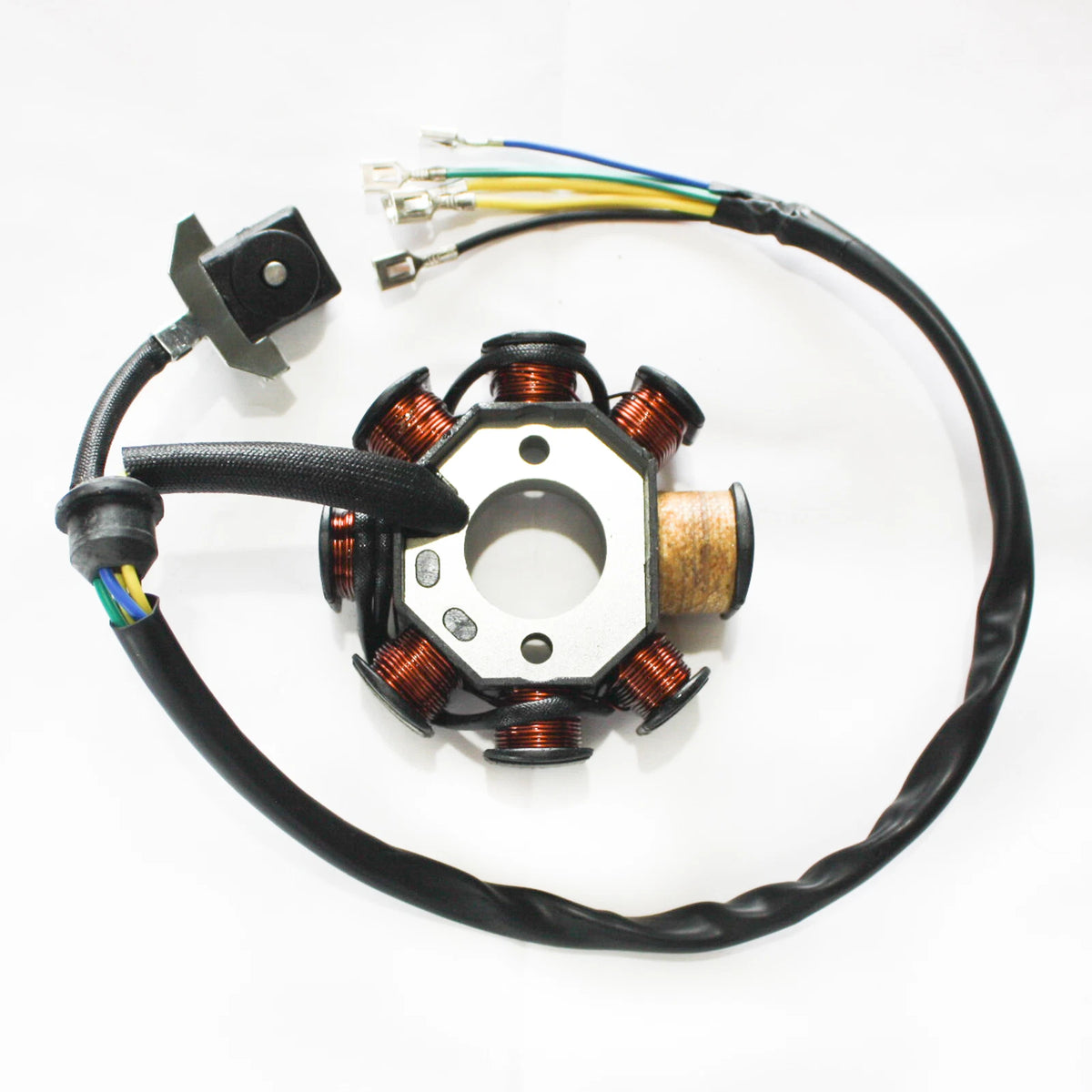 8 Poles Magneto Flywheel Stator for 150cc 200cc 250cc Engine ATV (PIT Quad)