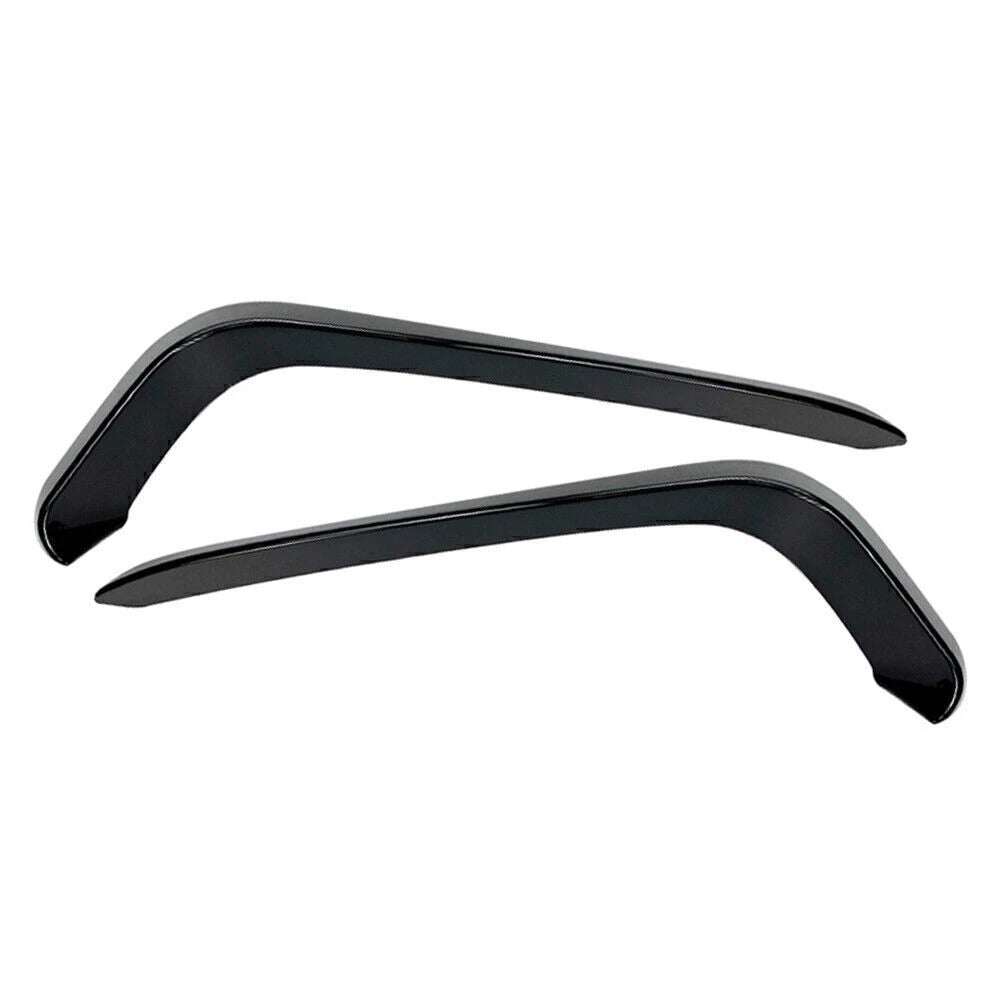 Front Fog Light Lamp Strip Trim for VW Passat Variant B8 (2017–2018) Glossy Black