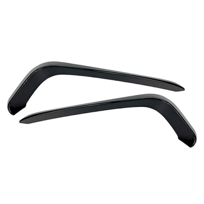 Front Fog Light Lamp Strip Trim for VW Passat Variant B8 (2017–2018) Glossy Black