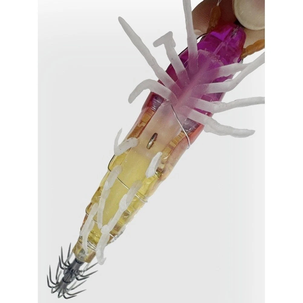 10.5cm Realistic Shrimp Claws Bait Glow for Squid & Cuttlefish