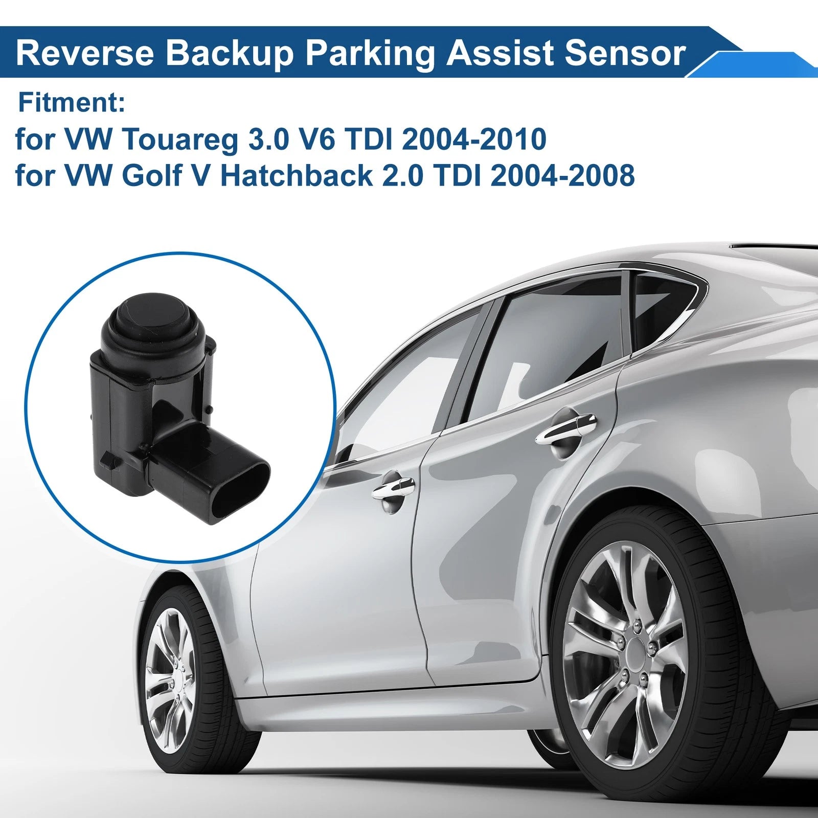 Reverse Backup Parking Sensor No. 1J0998275A for VW Touareg (2004–2010)