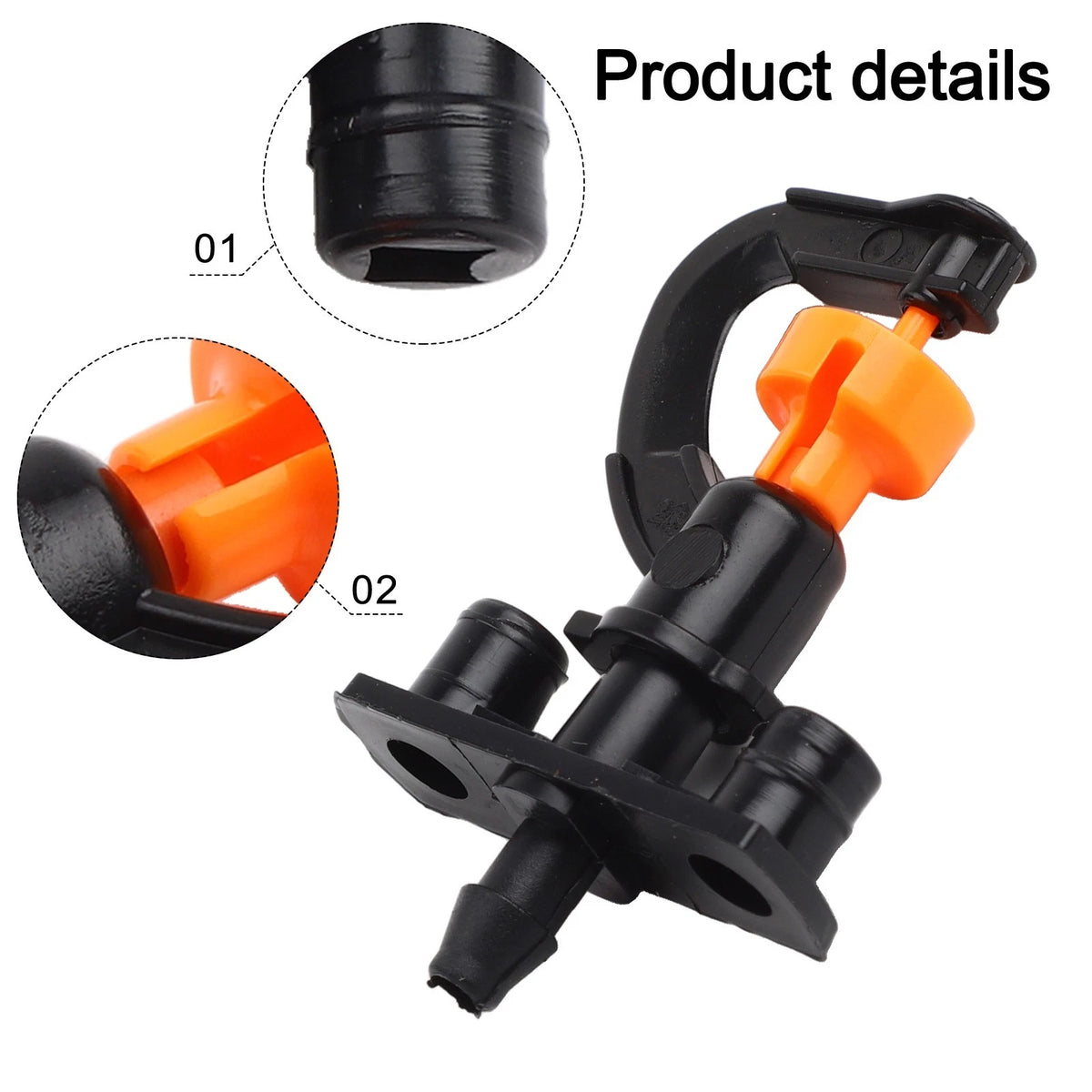 30pcs G Type Nozzle Sprinklers for Irrigation Spray Head