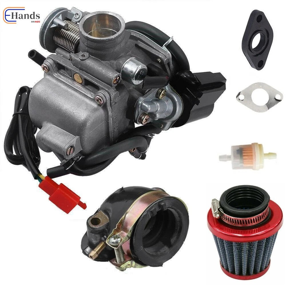 24MM Carburetor for Suzuki AN 125 U / CF42A (Fits GY6)