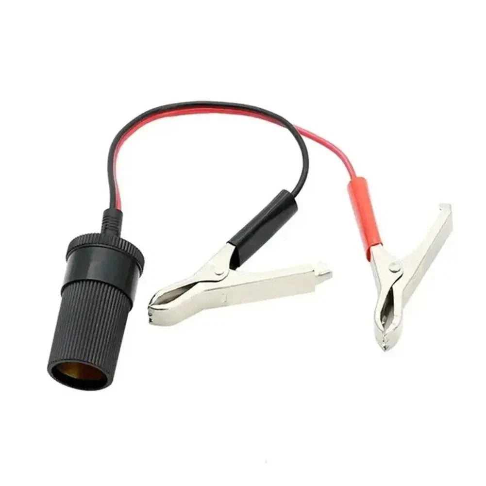 12V Car Adapter DC Power Socket for Boats and Campers (ABS, Copper)