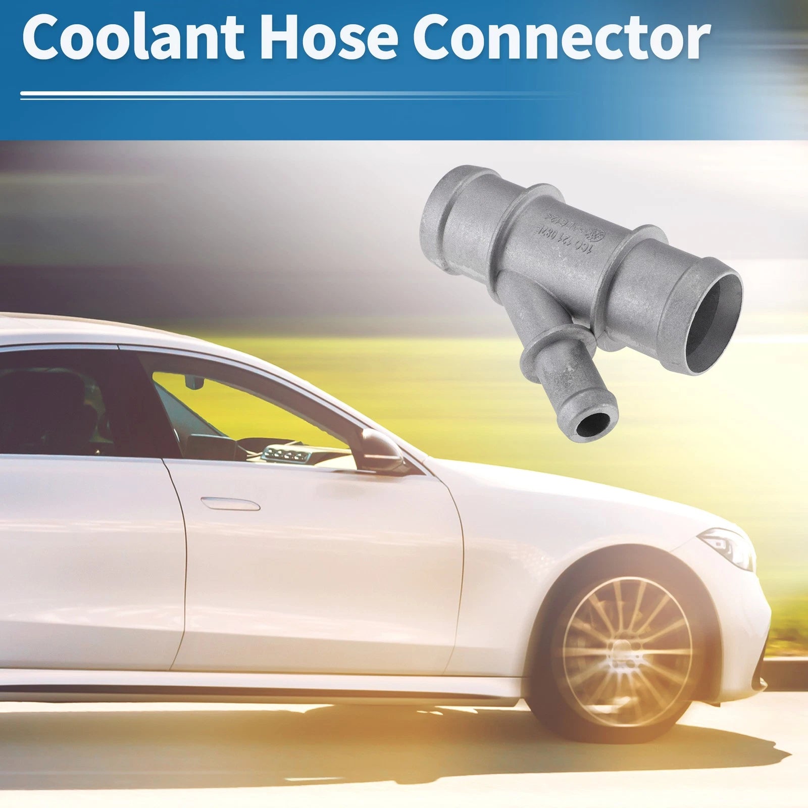 Engine Coolant Hose Connector Replacement for Audi TT (1998–2006) Aluminum
