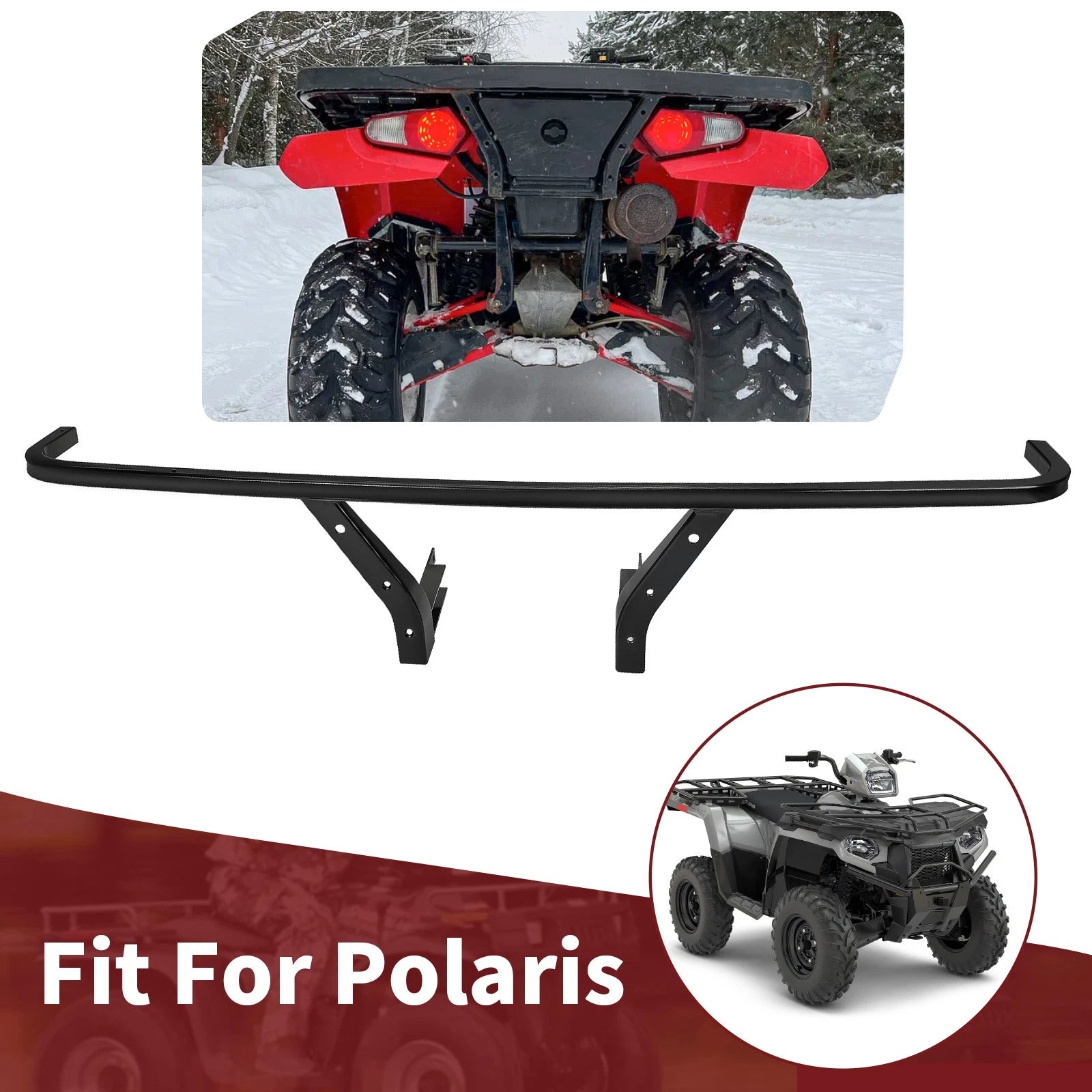 Rear Rack Support 1014668-067 for Polaris Sportsman 400 450 500 600 700 800 (2000–2014)