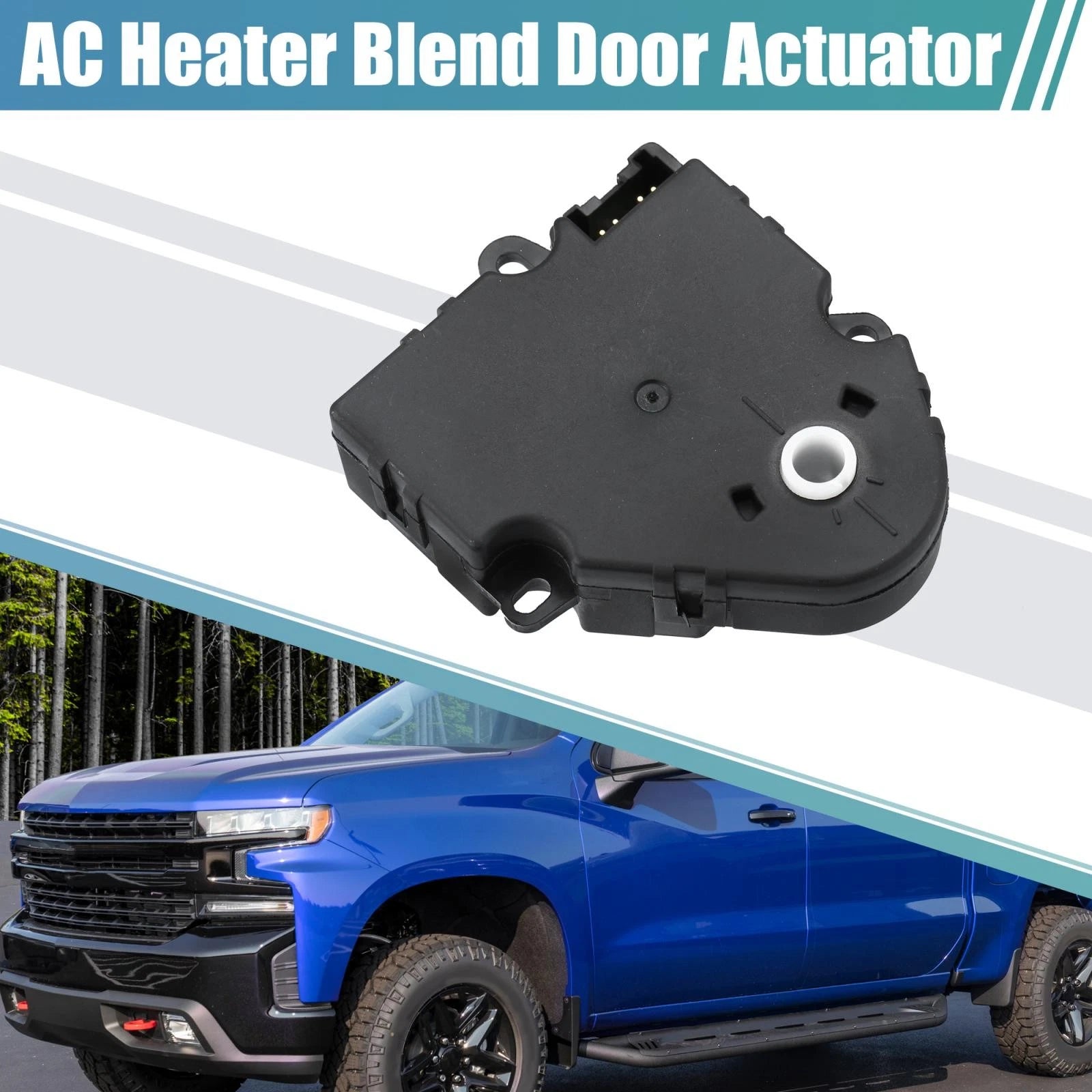 AC Heater Blend Door Actuator for Chevrolet Silverado 1500 (2004–2006) Replacement