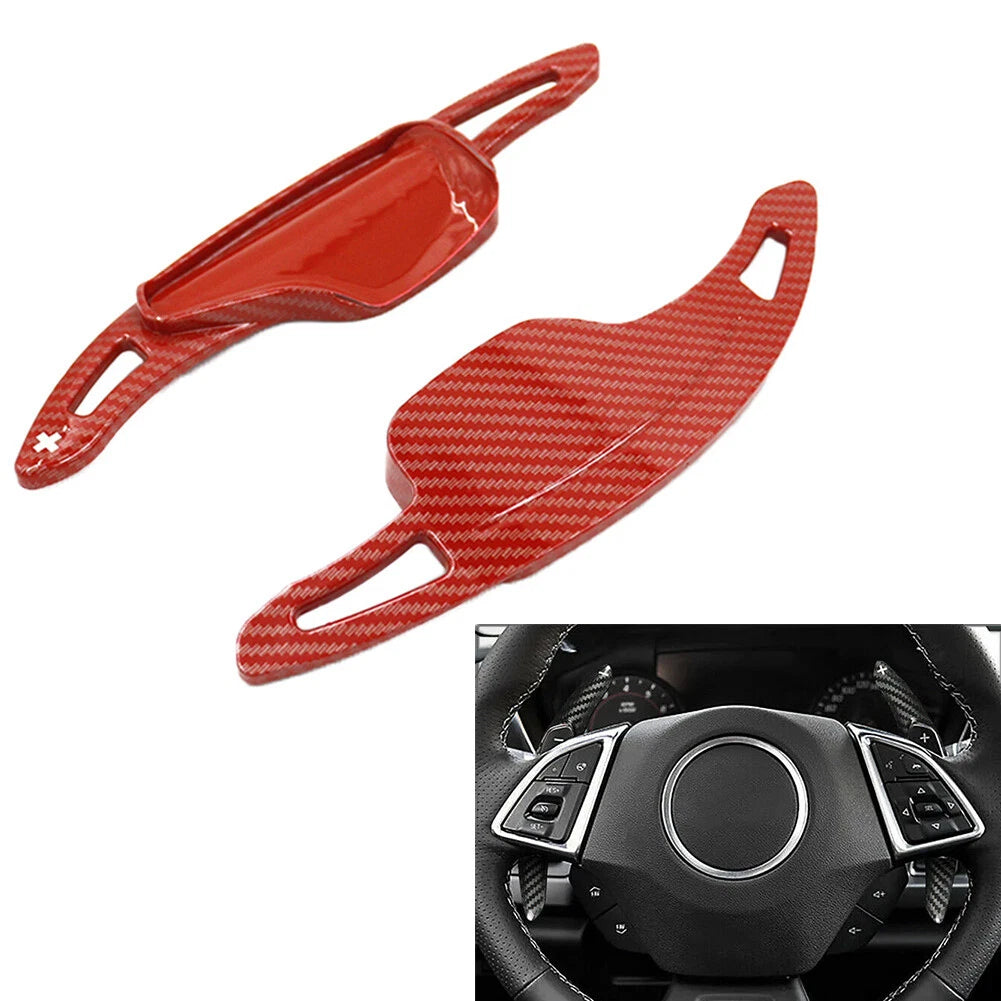 Steering Wheel Shift Paddle Extension for Chevrolet Camaro Corvette C7 (2014–2019)