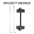 3Pcs Battery Hold Down Bracket Bolt Kit For Mitsubishi Lancer Outlander MR238277
