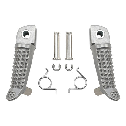 Front Driver Footpegs Footrests for Suzuki GSXR600 (2001–2005), GSXR750 (2000–2005)