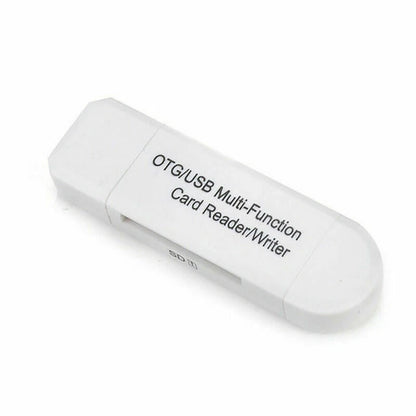 USB 2.0 SD Memory Card Reader Adapter for Mobile Devices (SDHC, SDXC)
