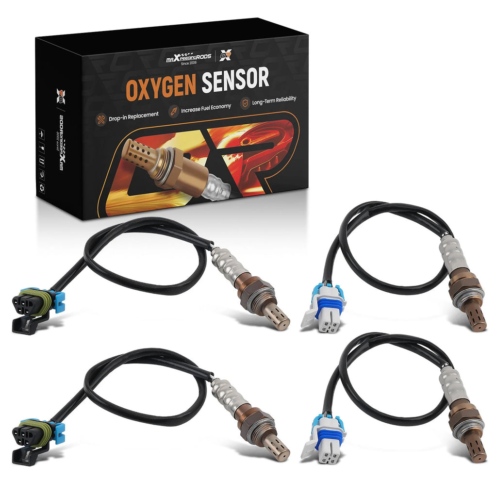4X Oxygen O2 Sensor for Chevrolet Silverado 3500 V8 6.0L (2003–2006)