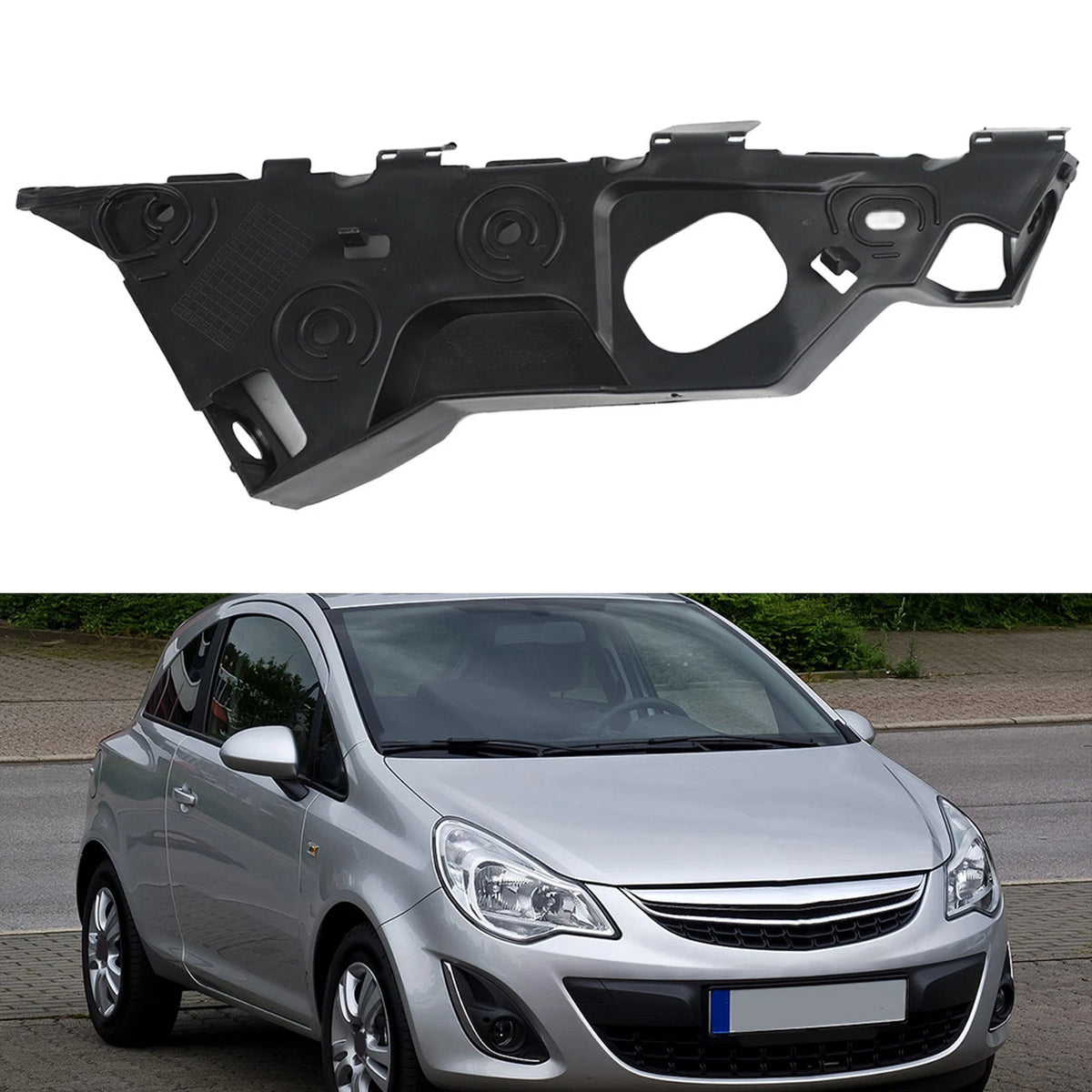 Front Right Bumper Wing Bracket Guide for Vauxhall Corsa D (2006–2015)