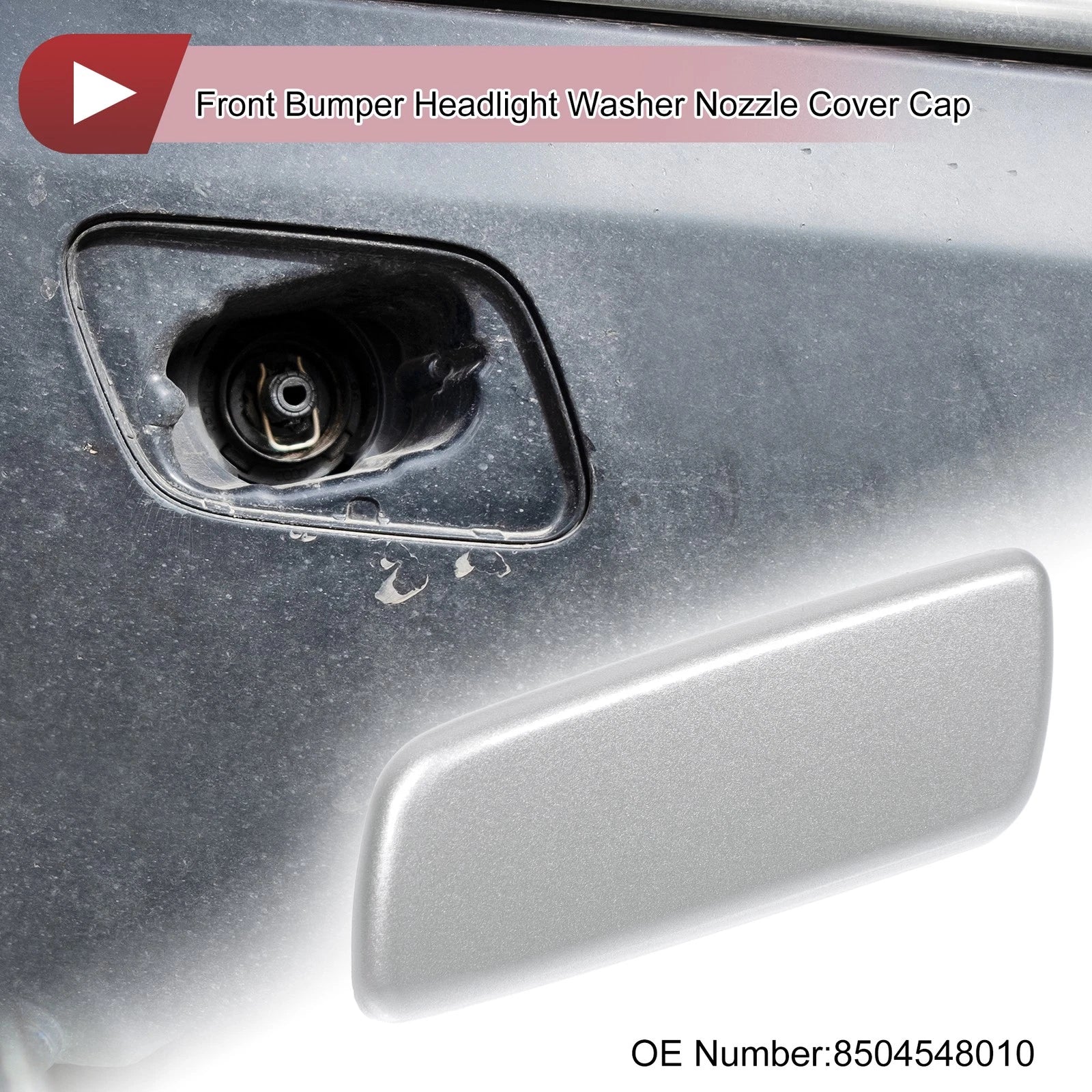 Front Left Washer Nozzle Cover Cap Replacement for Lexus RX270 RX350 (2012–2015)