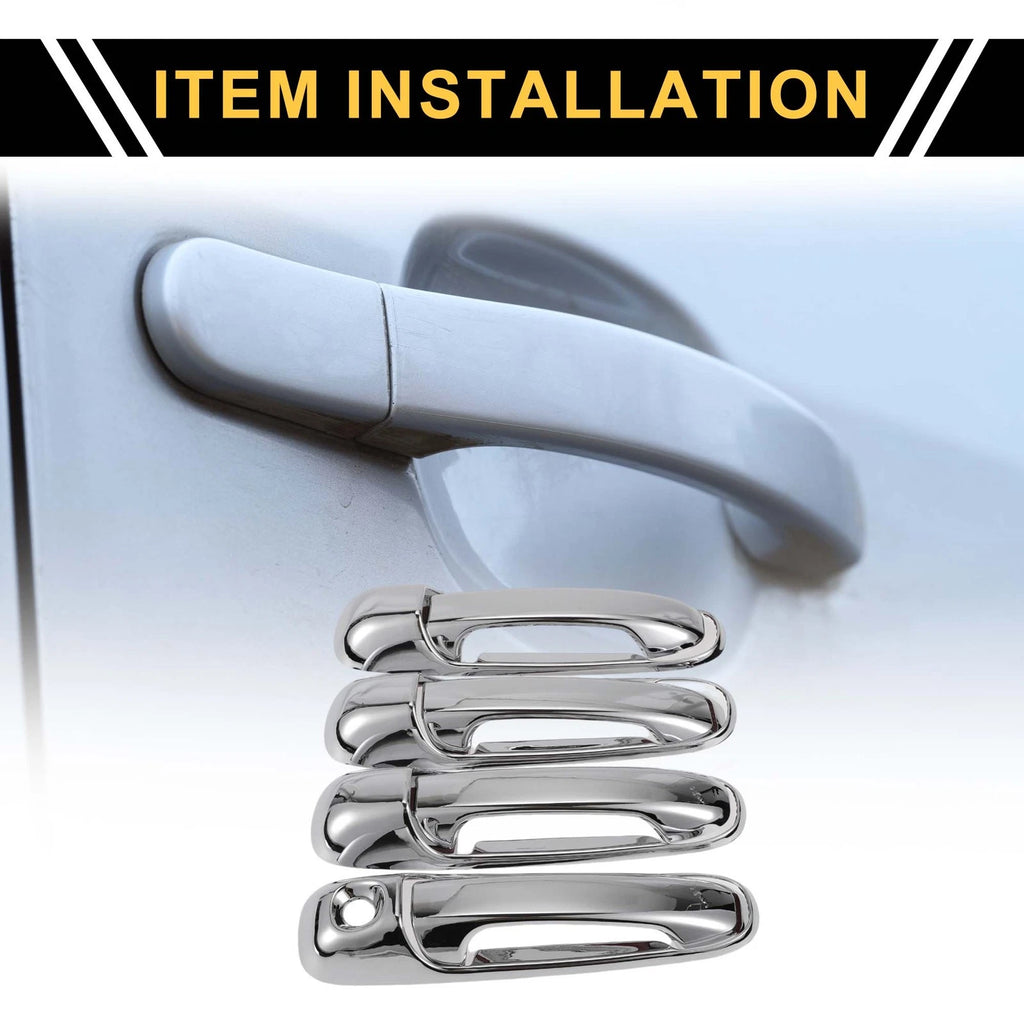 Car Door Handle Protector Set for Dodge Ram 1500 (2002–2008)