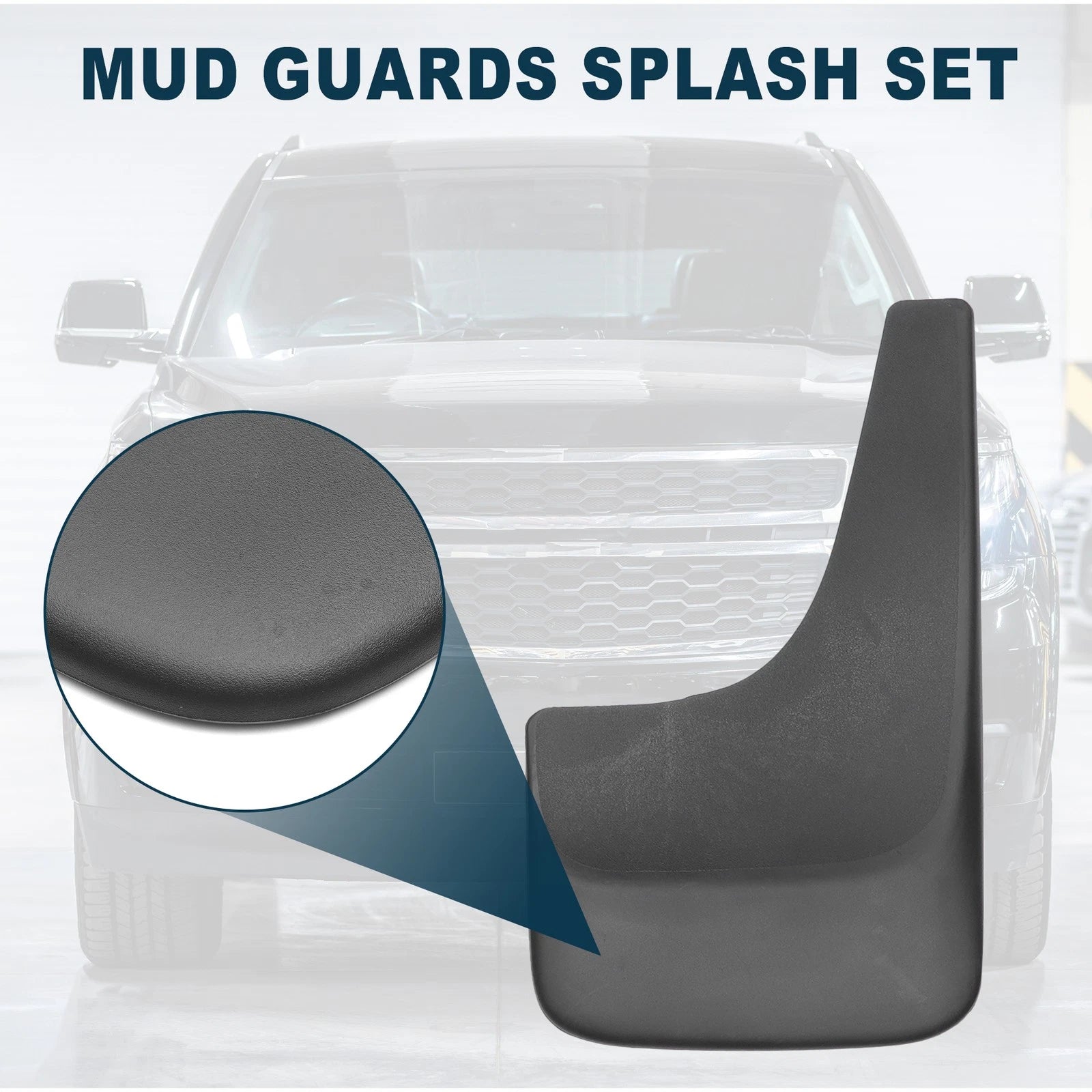 Mud Flaps Splash Guards Front Set for Chevrolet Tahoe Suburban Silverado (2007–2023)