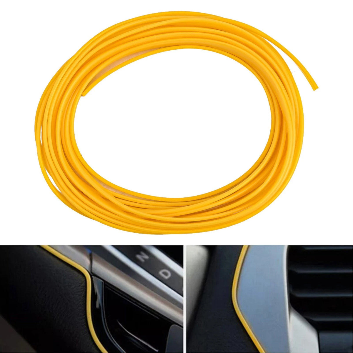 Flexible 5M Car Styling Interior Trim Stylish Design Visually Appealing Look