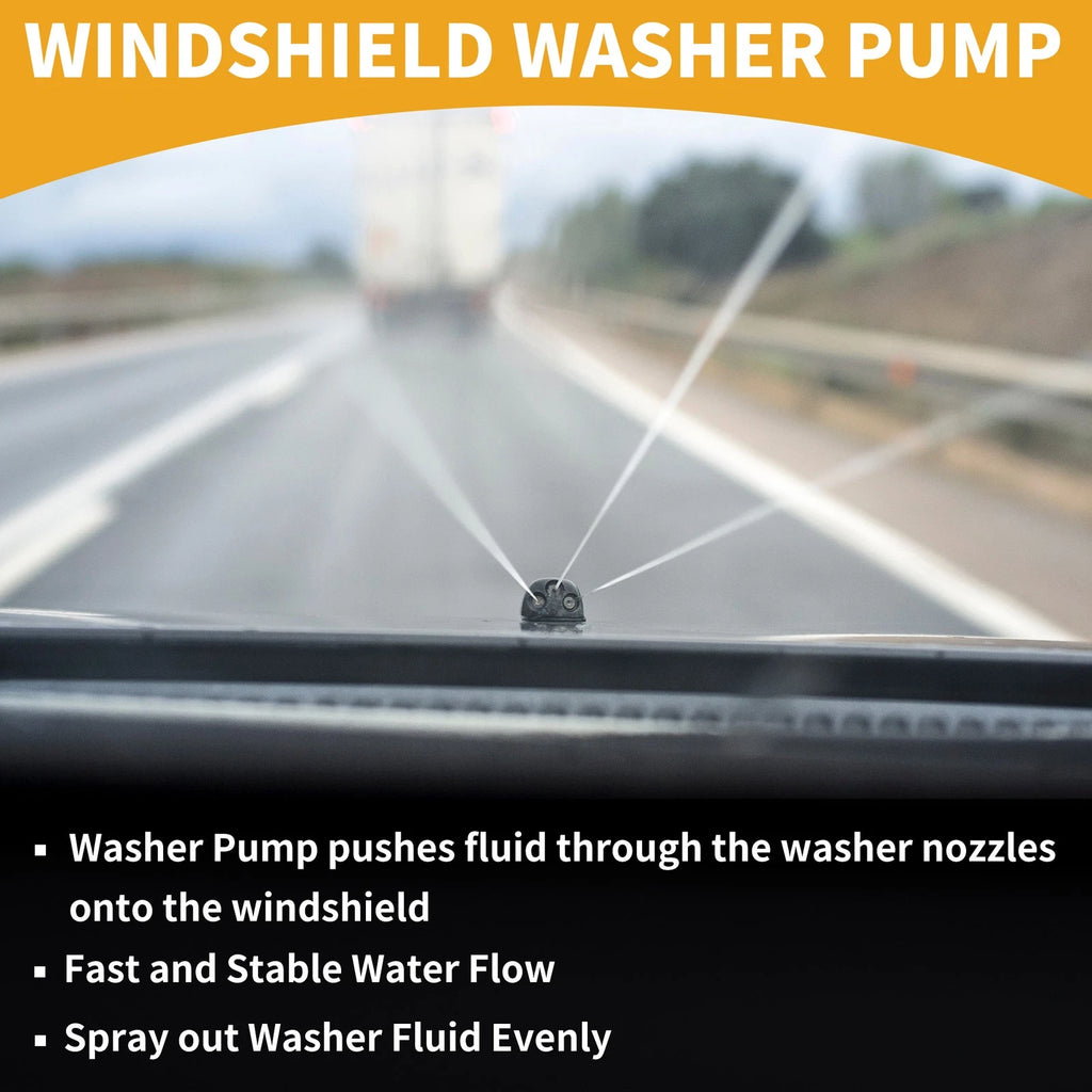 Windshield Washer Pump with Grommet for Mitsubishi L200 (2006–2015)