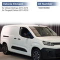 Left Passenger Side Mirror Cover Cap for Citroen Berlingo (2013–2019)