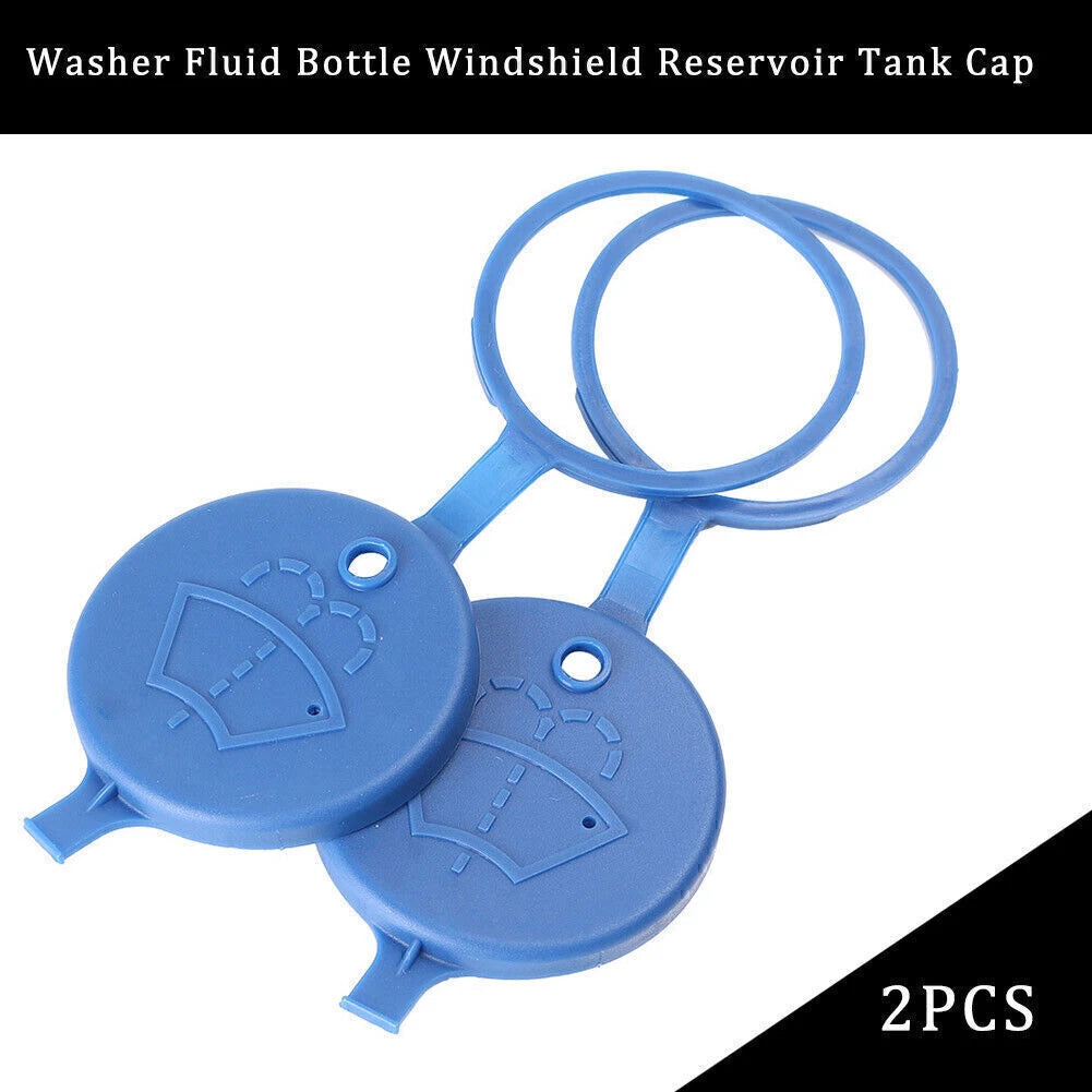 2X Windshield Wiper Washer Fluid Reservoir Cap for Peugeot