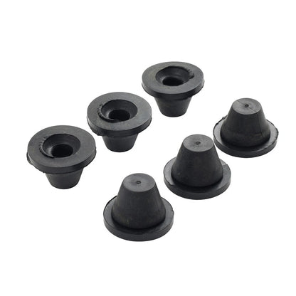 6x Rubber Side Cover Grommet For Harley Touring Road King Electra Glide 1996-07