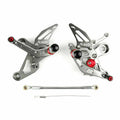 Adjustable Rearsets Foot Pegs Rear Set for Yamaha MT-09 FZ-09 (2014) Gray T9